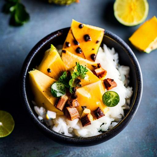 Pina Colada Pineapple Bowl