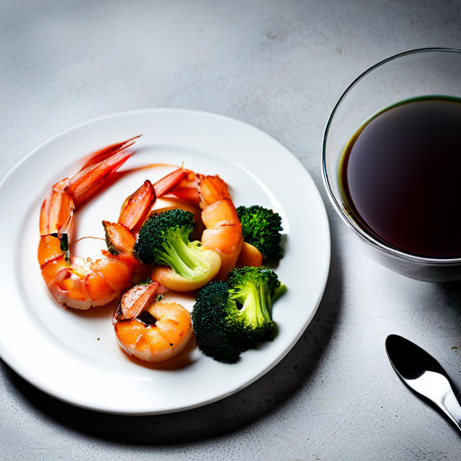 Brazilian Shrimp and Broccoli Breakfast