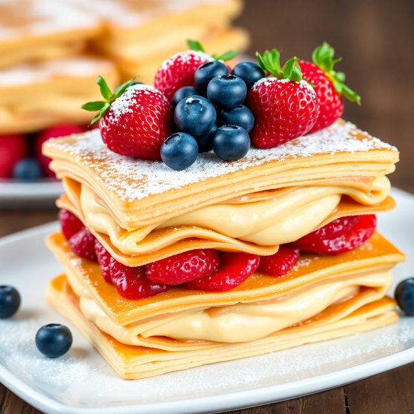 Dulce de Leche Mille-Feuille