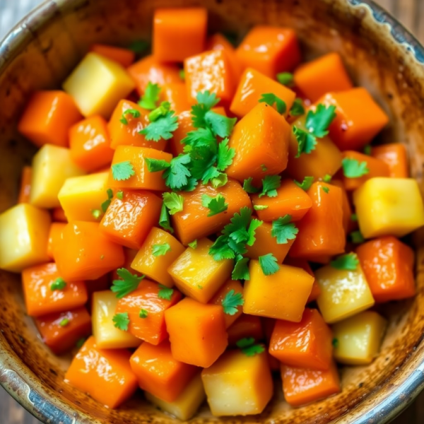 Ginger Garlic Vegetable Medley