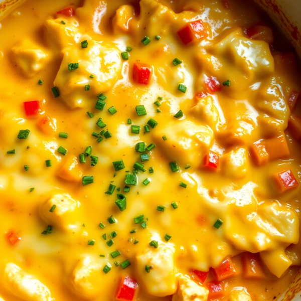 Keto Cheesy Chicken Casserole