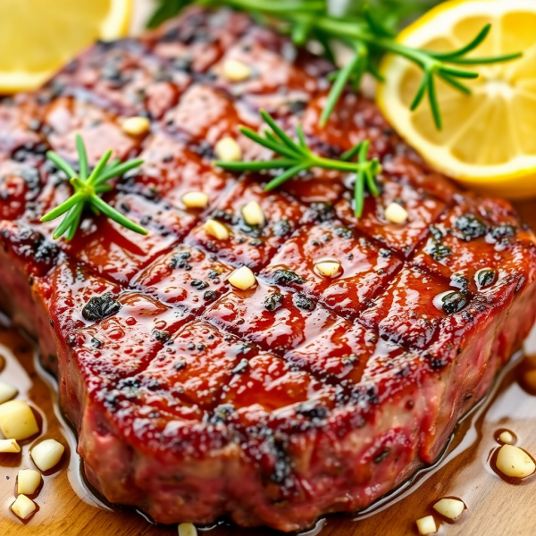 Savory Garlic Herb Beef Steak