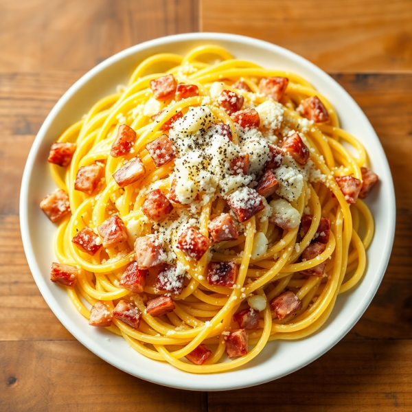 Classic Carbonara with Guanciale