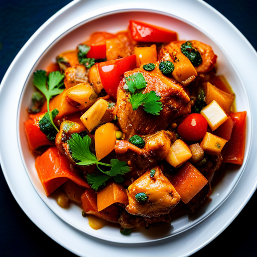 Indian-Style One-Person Chicken Side Dish