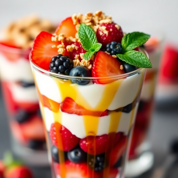 Honey-Infused Yogurt Parfait