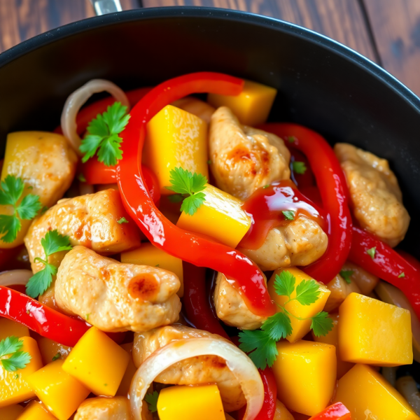 Mango Chicken Stir-Fry