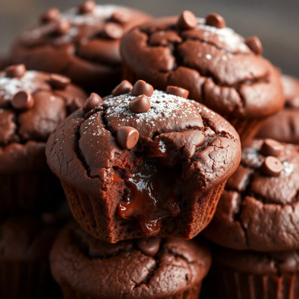 Decadent Chocolate Muffins