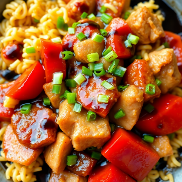 Chinese Style Pork Belly and Tomato Stir-Fry with Eggs