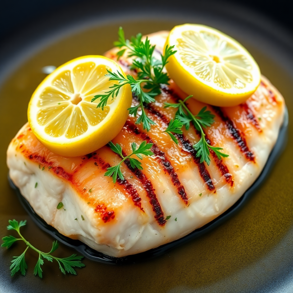 Lemon Herb Grilled Trout