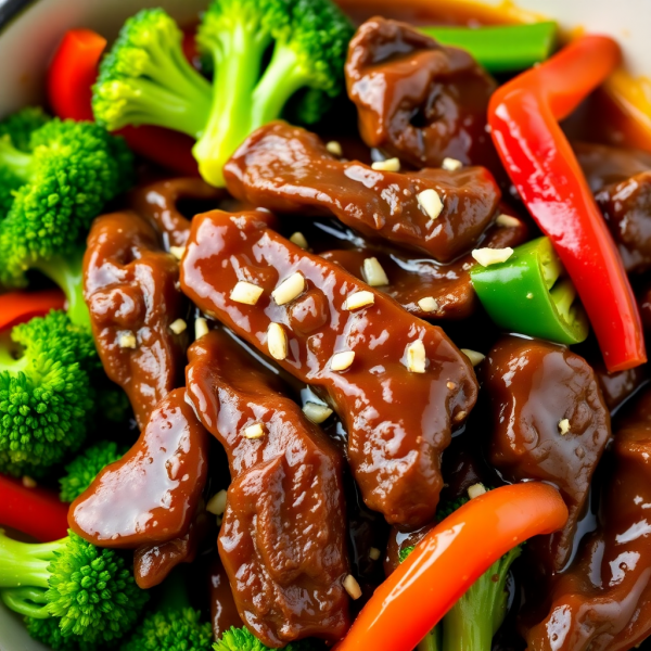 Savory Garlic Beef Stir-Fry