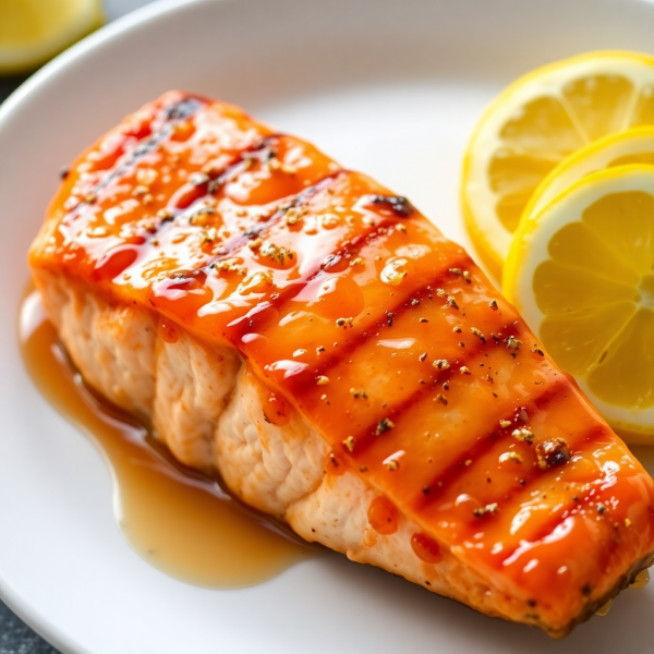 Kid-Friendly Grilled Salmon with Sweet Honey Glaze