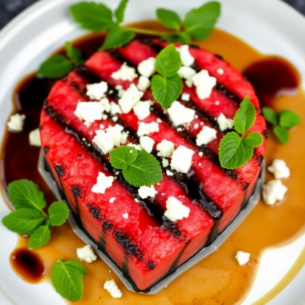 Grilled Watermelon Steak