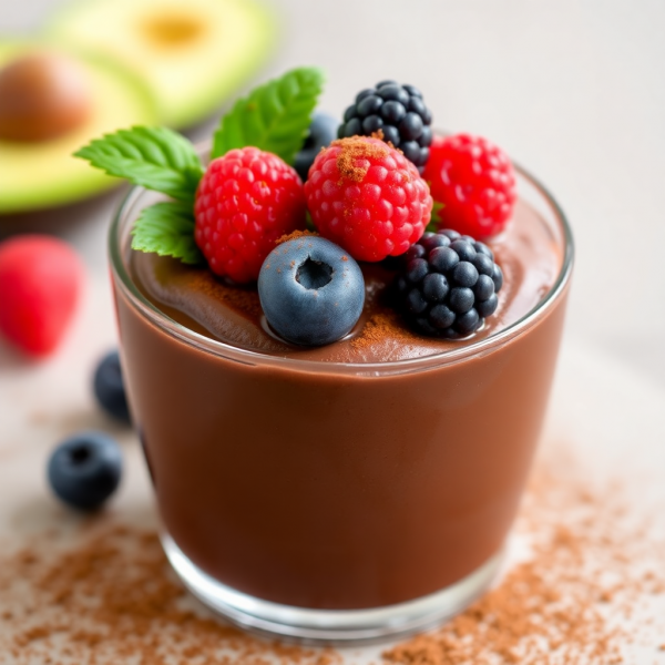 Chocolate Avocado Mousse