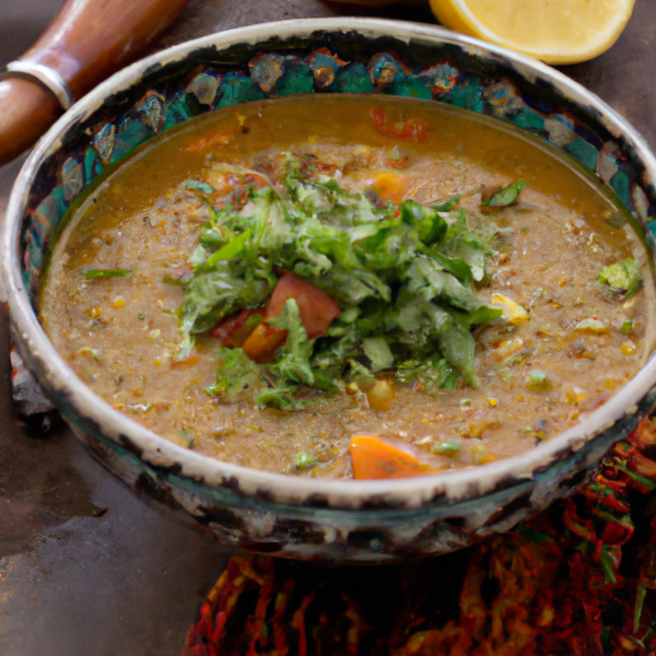 Moroccan Lentil Soup